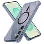 Husa pentru Samsung Galaxy S25 Plus, Techsuit Shockproof Clear Silicone MagSafe, fumuriu