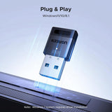 Adaptor UGREEN Wireless Adapter (75073), USB, Bluetooth 6.0, Plug & Play, pentru Windows 11/10/8.1, Edr
