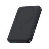 Baterie Externa Baseus Magnetic Enerfill FM11 (P1008210E123-00), USB-C Cable, Ultra-Mini, Type-C 22.5W, 10000mAh, Negru