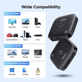 Adaptor UGREEN Adapter (65877), Splitter Type-C, HDMI to 2x HDMI, UHD 8K@60Hz, Plug&play, Stable Transmission, Negru
