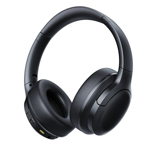 Casti wireless Baseus BH1 Lite (A0203C00), On-ear, Bluetooth V6.0, AI ENC Technology, negru