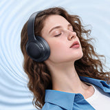Casti wireless Baseus BH1 Lite (A0203C00), On-ear, Bluetooth V6.0, AI ENC Technology, negru