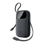 Baterie Externa Baseus Enerfill FC31 (P10082106123-00), USB, Type-C, cu Cable, 22.5W, 10000mAh, Afisaj Digital, Negru
