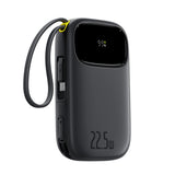 Baterie Externa Baseus Enerfill FC31 (P10082106123-00), USB, Type-C, cu Cable, 22.5W, 10000mAh, Afisaj Digital, Negru