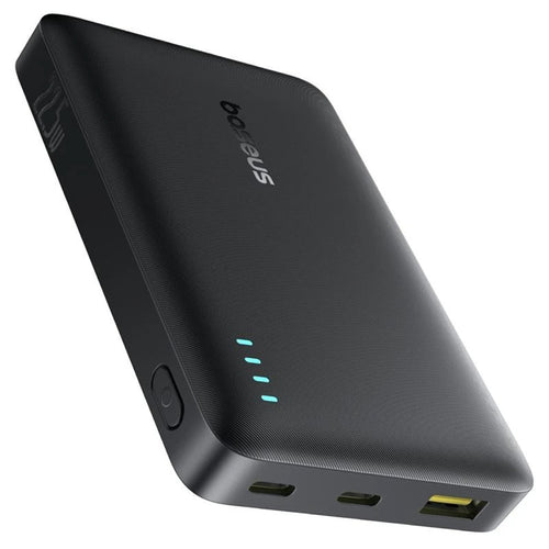 Baterie Externa Baseus Enerfill FP21 (P1008210D123-00), Dual Port, 10000mAh, 22.5W, Slim Design, Negru