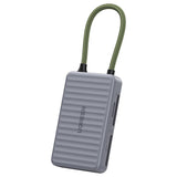 Cititor de carduri UGREEN Card Reader (55886), Type-C to 2x SD, TF Card, Dual Connector, 170MB/s, Plug&Play, Integrat Cable, gri