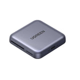 Cititor de carduri UGREEN Magnetic Card Reader CM898 (65095), 2x Type-C, SD/TF Card, PD100W Incarcare rapida, 312MB/s, 4K, 2TB, gri