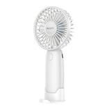 Yesido Mini Handheld Fan (YF15), cu Phone Stand, 3x Speed Levels, Low Noise, 1200mAh, Negru