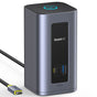Hub USB Baseus Docking station Nomos NU1 Air (B0114400), 12 Ports, 10Gbps, 100W PD, 4K Displays, gri