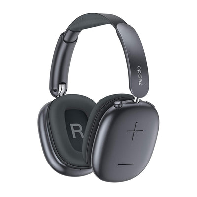 Casti wireless Yesido Casti Wireless (EP10), cu Bluetooth, Hi-Fi, Support Jack, 400mAh, gri