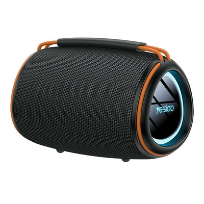 Boxa portabila Yesido Boxa portabila (YSW39), Bluetooth 5.3, RGB Lighting, TWS, TF Card, USB, AUX, 1200mAh, 20W, negru
