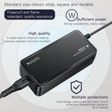 Adaptor Yesido Universal Laptop Adapter (CG11E), Incarcare Rapida, Smart Chip, 65W, 5A, 1m, Negru