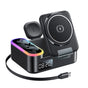 Incarcator wireless Yesido (DS38), 8in1, MagSafe, Incarcare rapida, pentru iPhone, Apple Watch, Earbuds, 65W, negru