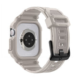 Curea pentru Apple Watch 10 42mm, Spigen Rugged Armor Pro V2 (ACS10496), bej