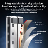 Yesido Laptop Holder (LP07), Stable & Secure Design, 7-Level Height Adjustment, Aluminum Alloy, pentru 13-20 Laptops, Argintiu