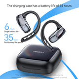 Casti wireless Yesido (YSP24), cu Bluetooth V5.4, Open-ear Design, Three-band Prominence, Touch, 400mAh, USB-C, negru
