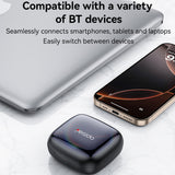 Casti wireless Yesido (YSP24), cu Bluetooth V5.4, Open-ear Design, Three-band Prominence, Touch, 400mAh, USB-C, negru