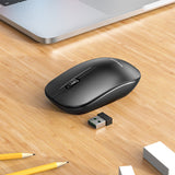 Mouse wireless Borofone Planet (BG14), 2.4Ghz, 1000DPI, 3 Buttons, M68 Chip, alb