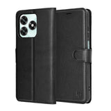 Husa pentru Honor X5c Plus, Techsuit Leather Folio, maro