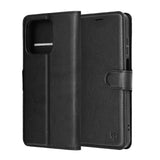 Husa pentru Honor X5c Plus, Techsuit Leather Folio, maro