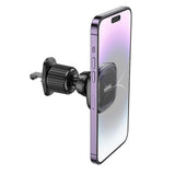 Suport auto Borofone Ice (BH96), Magnetic, pentru Grila ventilatie, 360° Adjust, negru