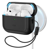 Husa casti pentru AirPods Pro 3, ESR, Orbit Hybrid Halolock, alb