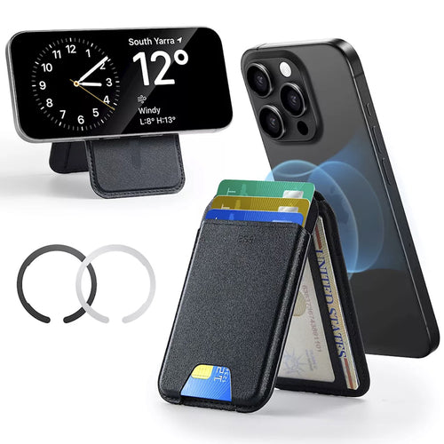 Portofel ESR Classic Magnetic Wallet Stand (3C13210300165), negru