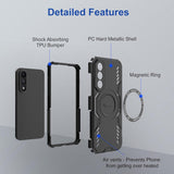 Husa pentru Xiaomi 15T, Techsuit ArmorMag Case, albastru