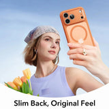 Husa pentru iPhone 17 Pro, ESR Classic Hybrid HaloLock, portocaliu