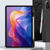 Husa tableta pentru Samsung Galaxy Tab A9 Plus, Techsuit Flex Trifold (cu Pencil Holder), gri