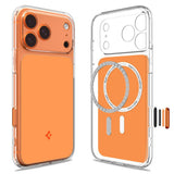 Husa pentru iPhone 17 Pro, Spigen Ultra Hybrid T MagSafe (ACS10477), portocaliu