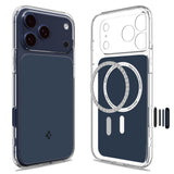 Husa pentru iPhone 17 Pro, Spigen Ultra Hybrid T MagSafe (ACS10476), bleumarin