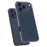 Husa pentru iPhone 17 Pro Max, Spigen Ultra Hybrid T MagSafe (ACS10473), bleumarin