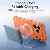 Husa pentru iPhone 17 Pro, ESR Cyber Armor Kickstand, negru