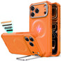 Husa pentru iPhone 17 Pro, ESR Cyber Armor Kickstand, negru