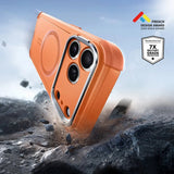 Husa pentru iPhone 17 Pro, ESR Cyber Armor Kickstand, negru