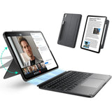 Husa tableta pentru iPad Pro 13 (2024), ESR Shift Keyboard Case, alb