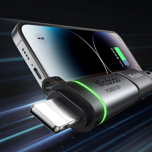Adaptor Mcdodo Adapter Auto Power Off (OT-2590), USB-C to Lightning, 36W, 3A, 480Mbps, E-Mark Chip, Fast Charge