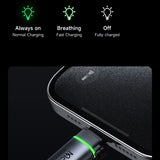 Adaptor Mcdodo Adapter Auto Power Off (OT-2590), USB-C to Lightning, 36W, 3A, 480Mbps, E-Mark Chip, Fast Charge