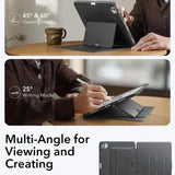 Husa tableta pentru iPad Pro 11 (2024), ESR Flip Hybrid (cu Pencil Holder), albastru