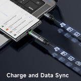 Adaptor Mcdodo Adapter Auto Power Off (OT-2450), Type-C to Type-C, PD100W, 5A, 480Mbps, Charging & Data Sync