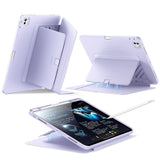 Husa tableta pentru iPad Pro 13 (2024), ESR Flip Hybrid (cu Pencil Holder), albastru