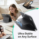 Husa tableta pentru iPad Pro 13 (2024), ESR Flip Hybrid (cu Pencil Holder), albastru