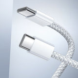 Cablu Mcdodo de date (CA-5690), USB-C to USB-C, PD Incarcare rapida, 3A, 60W, 480Mbps, 1m, alb