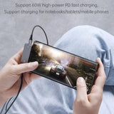 Adaptor Mcdodo Audio Adapter (CA-7670), Type-C to 2x Type-C, PD60W Fast Charge, Hi-Res, DAC Chip, Suport Call Function