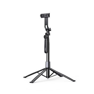 Selfie stick UGREEN s LP849 (45301), Bluetooth, Universal, cu 1/4 inch Screw, Aliaj aluminiu, 1.85m, negru
