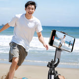 Selfie stick UGREEN s LP849 (45301), Bluetooth, Universal, cu 1/4 inch Screw, Aliaj aluminiu, 1.85m, negru