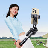 Selfie stick UGREEN s LP849 (45301), Bluetooth, Universal, cu 1/4 inch Screw, Aliaj aluminiu, 1.85m, negru