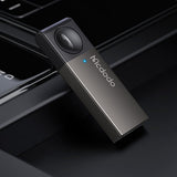 Adaptor Mcdodo Car Adapter (OT-8250), USB, cu Integrat Multi-Function Button, Zinc Alloy, BT V5.0