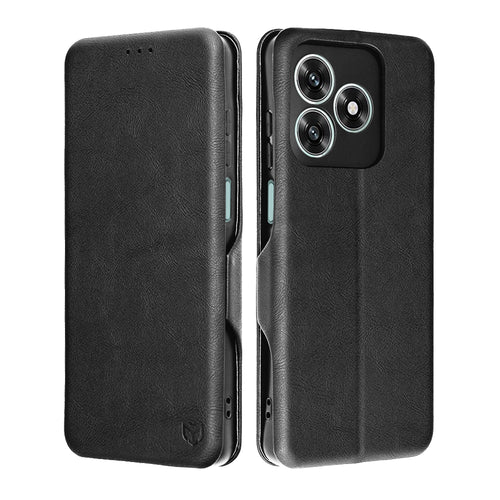 Husa pentru Honor X5c Plus, Techsuit Safe Wallet Plus, negru